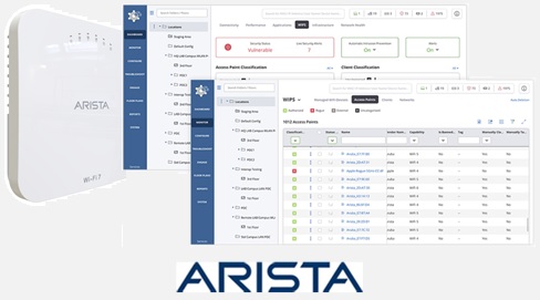 Arista Cognitive Wi-Fi - Когнитивный Wi-Fi от Arista обеспечивает надежное беспроводное соединение, автоматически оптимизирует соединения при изменении условий сети и представляет сетевым администраторам полезную информацию.